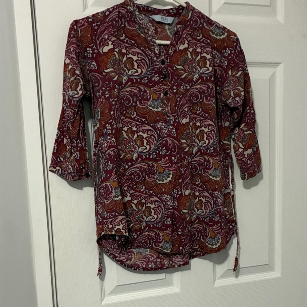 Floral Paisley Women's top F&F brand